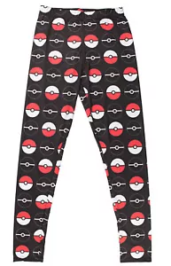 Pokemon Pokeball Pattern Leggings - Picture 1 of 1