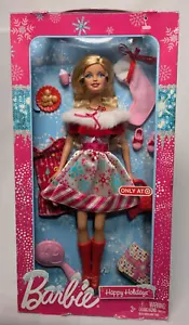 Barbie Happy Holidays Bambola Bersaglio Edizione Limitata Esclusiva 2010 Mattel V8930 - Foto 1 di 15