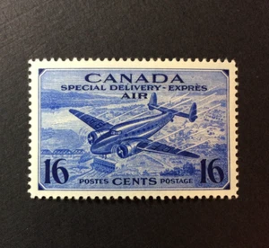 BroadviewStamps Canada #CE1 MH VF.  Ink transfer on gum. - Imagen 1 de 2