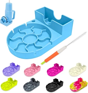 Bottle Drying Rack for Stanley Cup, Silicone Drainer Rack, Baby Bottle Drying Ra - Picture 1 of 19