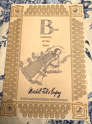 Marshall Fields Baby Fashions of the Hour 1952 100th Anniversary - Image 1 of 4