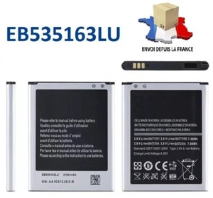 Batterie Pour Samsung EB535163LU / LA GT-i9060 BATTERY AKKU BATERIA 2100mAh accu - Photo 1 sur 1