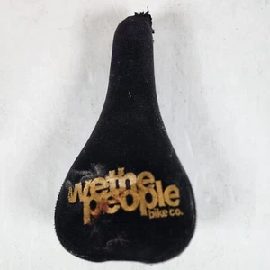 We The People Bike Co. BMX Bicycle Saddle Seat Black - Picture 1 of 9