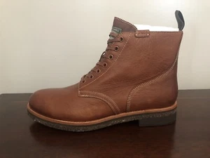 Ralph Lauren Polo Country Men’s Size 13 Brown Oil Rubbed RL Army Boots - Picture 1 of 9