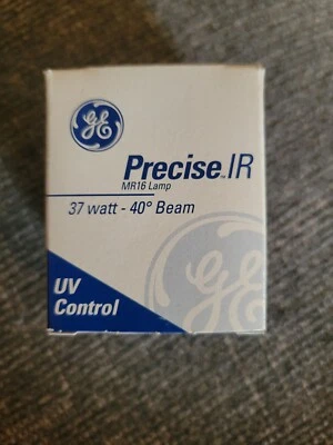 GE Precise IR MR16 Lamp - 37 watt/40° beam - UV Control - PC 16717 - Image 1 of 4