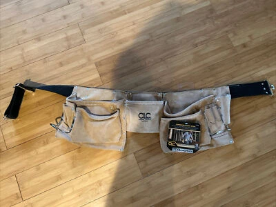 Clc Work Gear I427x Tan Leather Work Belt, 12 Pockets - Image 1 of 4
