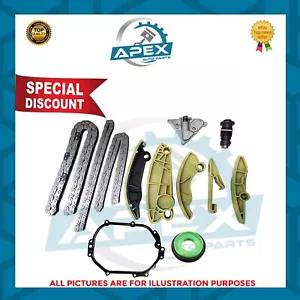 LAND ROVER JAGUAR AJ200 204DTD 204DT 2.0 DIESEL TIMING CHAIN KIT+CRANKSHAFT SEAL - Picture 1 of 3