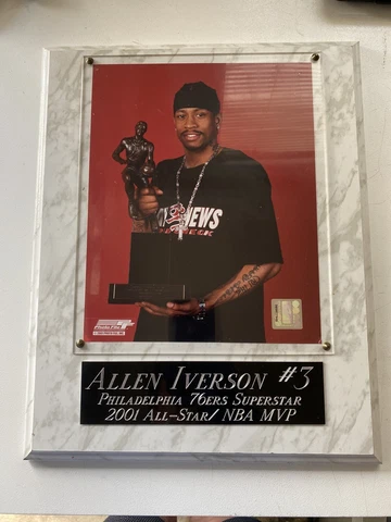 ALLEN IVERSON #3 Philadelphia 76ers superstar 2001 ALL-STAR/NBA MVP Cover