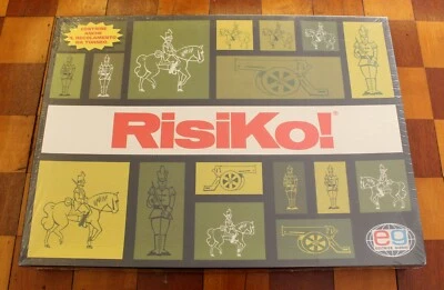 RISIKO! CON REGOLE TORNEO Editrice Giochi 1997 Gioco da Tavola NUOVO SIGILLATO!! - Immagine 1 di 3