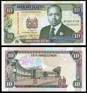 Kenia 10 Schillinge (P24f) 1994 UNC - Bild 1 von 1