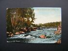 Early Valentine Postcard of Falls on the Sackville River, Bedford, Nova Scotia.