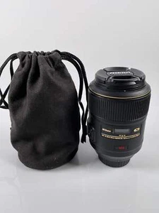 Objectif Nikon Nikkor AF-S 105 mm f2,8 G VR Micro IF ED AFS - Photo 1 sur 7