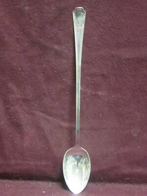 Sterling Durgin FAIRFAX ICED ICE TEA SPOON 7 1/2" 23g  Monogram  MLI - Image 1 of 4