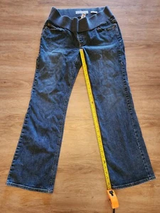 Old Navy Maternity Jeans Denim Small Strechy Waistband 29" inseam - Picture 1 of 5