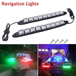 Luz LED para barco navegación navegación impermeable puerto de estribor frontal trasero ajustable - Imagen 1 de 7
