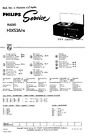 Service Manual Instructions for Philips H3 X53 A