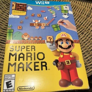 Super Mario Maker With Idea Book (Nintendo Wii U, 2015) CIB | Great Condition - Picture 1 of 7