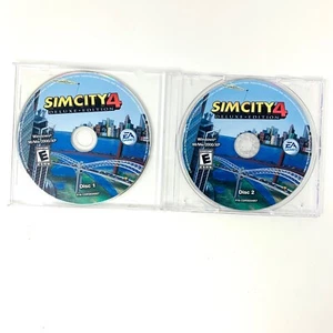 SimCity 4: Deluxe Edition (PC, 2003) - Disks Only (Read Description!) - Picture 1 of 1