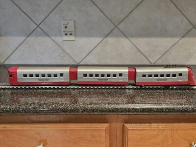 Rare Lionel Prewar Red & Silver Junior Streamliner Passenger Set Good Condition - Image 1 of 4