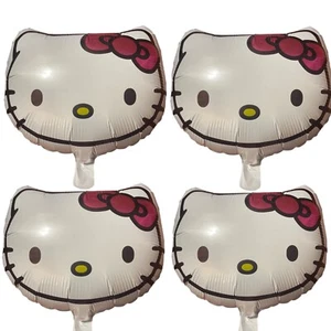 4 pc Hello Kitty Foil Balloons  Party Theme decoration supplies. - Picture 1 of 3