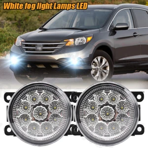 Pair LED Front Bumper Fog Driving Lamp Light For Honda CR-V CRV 2012 2013 2014 - Picture 1 of 12