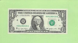 1977 ..UNCIRC 1 $ H 6419 6419 A .... REPEATER NOTE '6419' - Bild 1 von 2