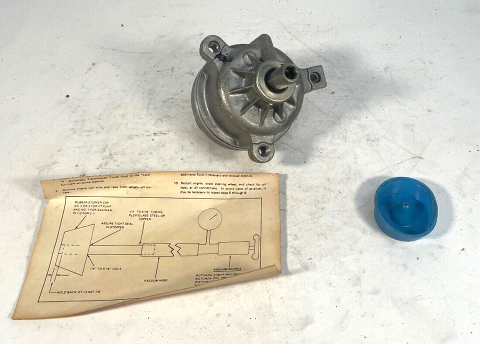 e2fz-3a674 Ford Escort Tempo Mercury Lynx Topaz Power Steering Pump - Image 1 of 4