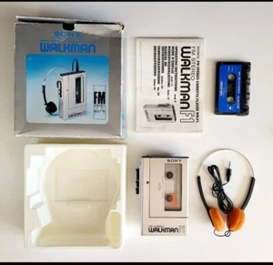 SONY WALKMAN WM-F1 RADIO CASSETTE PLAYER 1st Radio Walkman set (Used Only Twice) - Picture 1 of 15