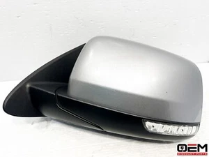 2011-2021 DODGE DURANGO LEFT DRIVER SIDE VIEW DOOR MIRROR W/ SIGNAL SILVER OEM - Picture 1 of 10