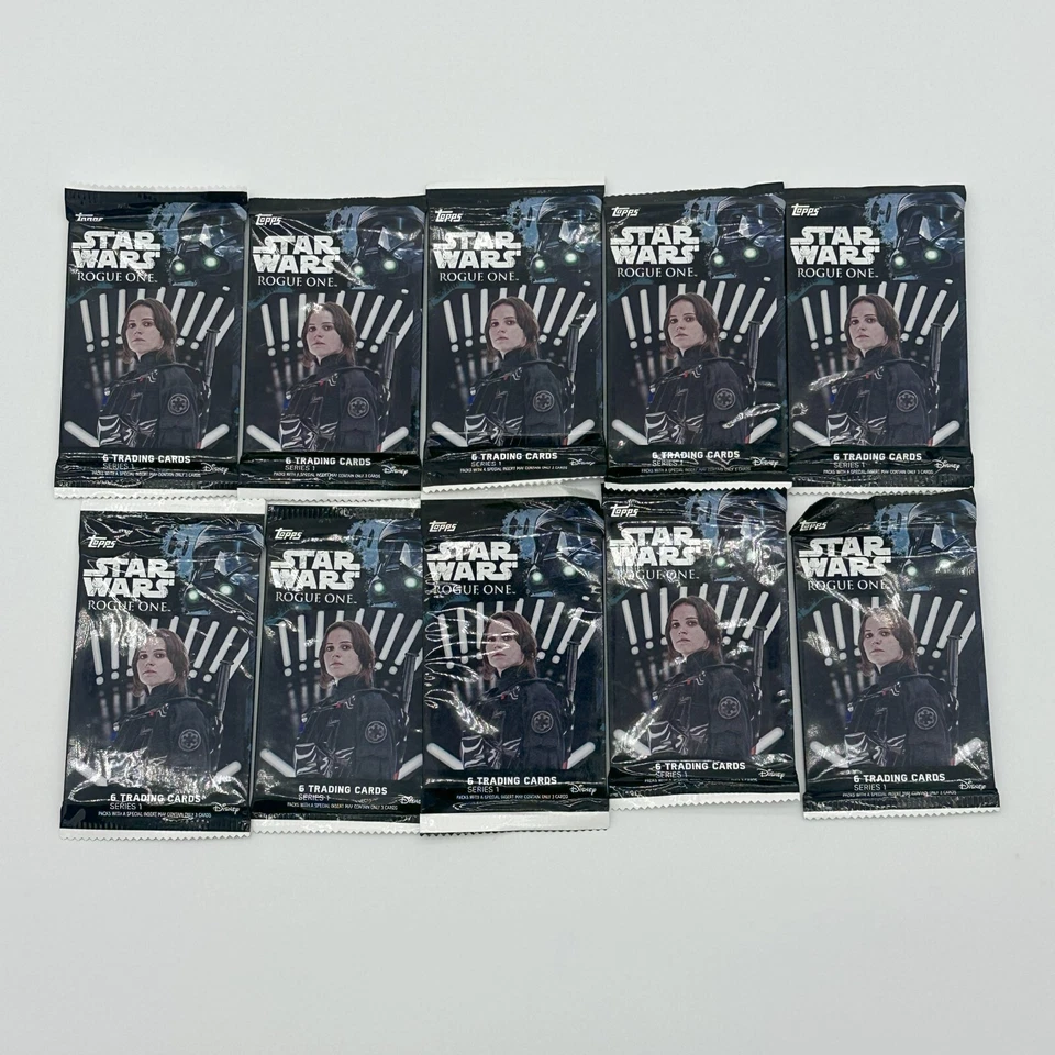 Los Von 10 - 2017 Topps Star Wars Rogue One Serie 1 Trading Card Packs - Bild 1 von 1