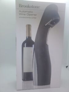 Brookstone Automatic Wine Opener with built inFoil Cutter 