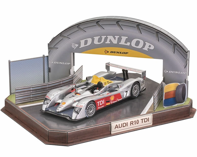 Revell 1 24 Geschenkset AUDI R10 TDI Lemans Kit di costruzione 3d Puzzle 05682