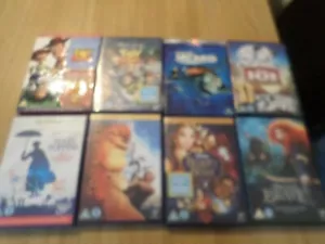 DISNEY DVD BUNDLE X 8 TOY STORY BEAUTY & THE BEAST  ETC  FREE UK POST - Bild 1 von 5