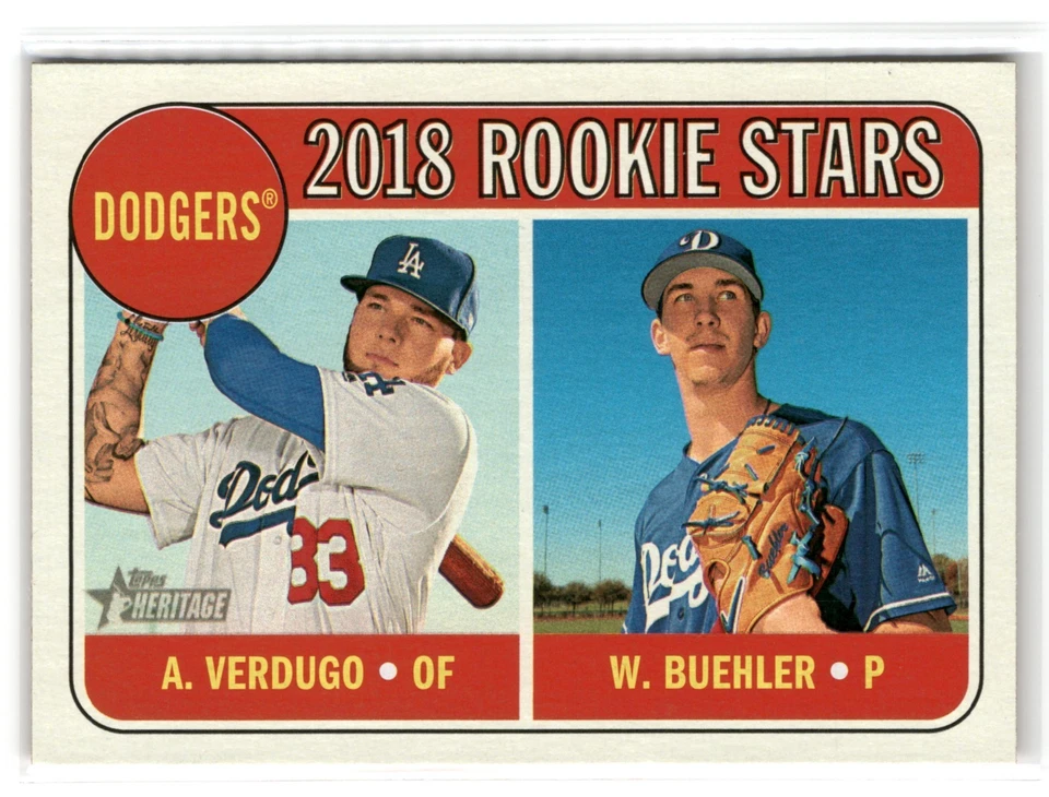 2018 Topps Heritage Baseball (#201-400) - Pick - Complete Your Set - 40% off 4+ - Image 1 of 1