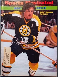 Phil Esposito Boston Bruins Sports Illustrated Nov 19, 1973 NHL Hockey Legend - Picture 1 of 3