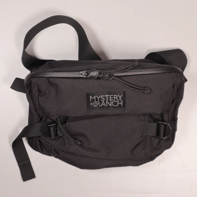 Riñonera negra Mystery Ranch Hip Monkey cintura cadera correa ajustable Foto 1 de 4