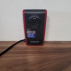 Samsung HMX-W200 Red Full HD Waterproof and Shockproof Camera - Picture 1 of 9