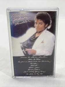 Michael Jackson Thriller Audio Cassette Tape 1982 QET 38112 - Picture 1 of 7
