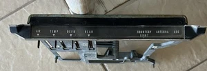 Vintage 1963-64 Buick Temperature Control Panel - Picture 1 of 3