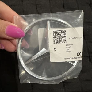 Rear Trunk Badge Star Emblem for Mercedes W205 A2058174500 OEM - Picture 1 of 2