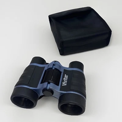 Vivitar Mini  4x30 Coated Binoculars With Case - Image 1 of 4