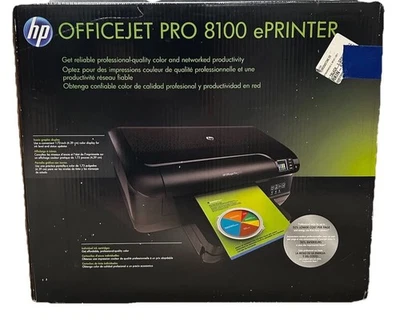 Brand New HP Officejet Pro 8100 Wireless Duplex Inkjet Printer - Image 1 of 4