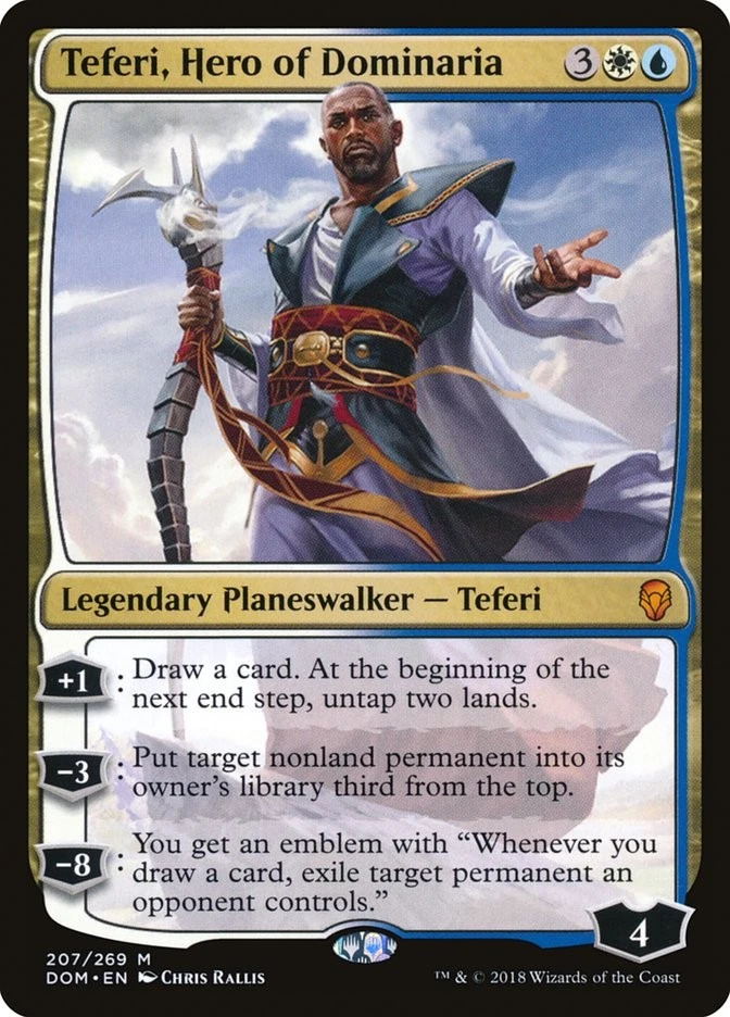 MTG Teferi, Hero of Dominaria  - Dominaria #207 - Image 1 of 1