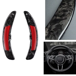 For Porsche 911 991 Car Steering Wheel Shift Paddle Extension Carbon Fiber BPN - Bild 1 von 11