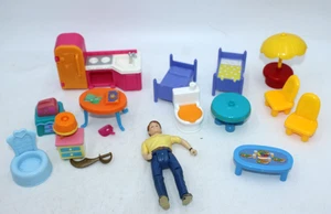 Fisher Price Mattel Küche RIESIGES KONVOLUT Möbel Liebe Familie Spielzeug Set Peppa Pig - Bild 1 von 5