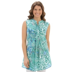 Ärmelloses Tanktop mit Paisley-Print, Xl super Zustand - Bild 1 von 2