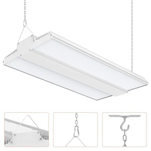 240W LED Linear High Bay Light Commercial Warehouse Shop Light Fixtures 33600lm - Picture 1 of 10