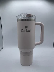 Cirkul Edelstahl Becher 40oz StrawSip doppelwandig isoliert rosa - Bild 1 von 8