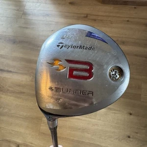 TaylorMade Burner Fairway 3 Wood 15 Loft Graphite REAX 49 Stiff Flex Left Handed - Picture 1 of 8