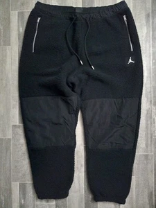 Nike Jordan Essentials Winter Fleece Hose Herren Größe XXL Sherpa DV1569-010 - Bild 1 von 13